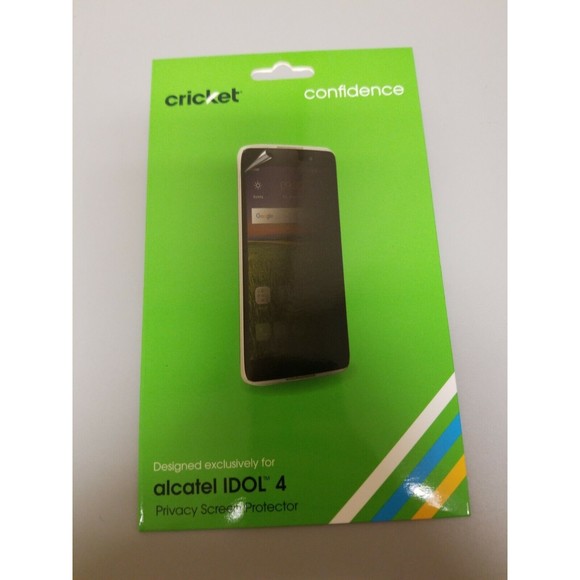 Alcatel Idol 4s Clear Screen Protector Film Cover Pack New in Package Cricket - Picture 1 of 4